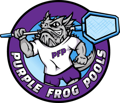 Purple Frog Pool Supply